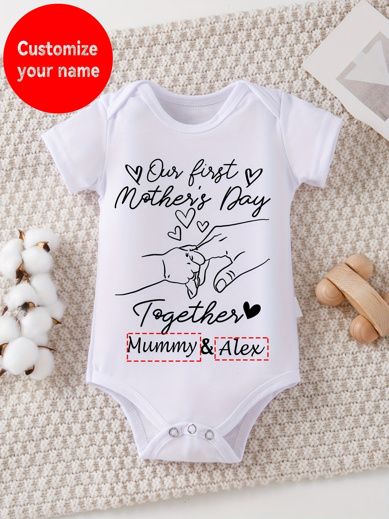 Our First Mothers Day Romper
