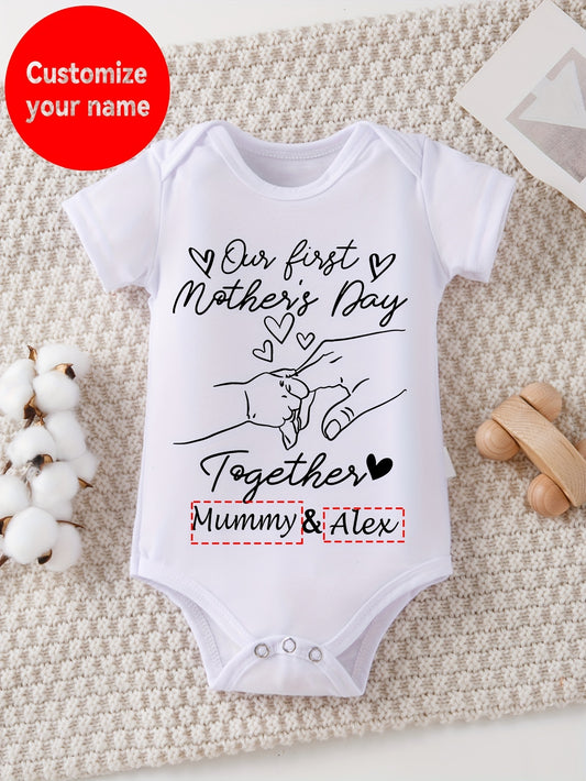 Our First Mothers Day Romper