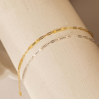 Forever Linked Name Bracelet