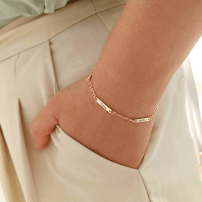 Forever Linked Name Bracelet