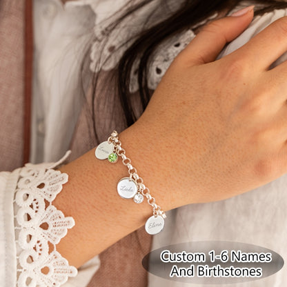 Family Love Charm Bracelet