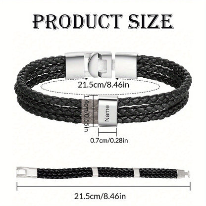 My People Braided Name Band