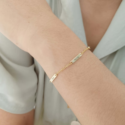 Forever Linked Name Bracelet