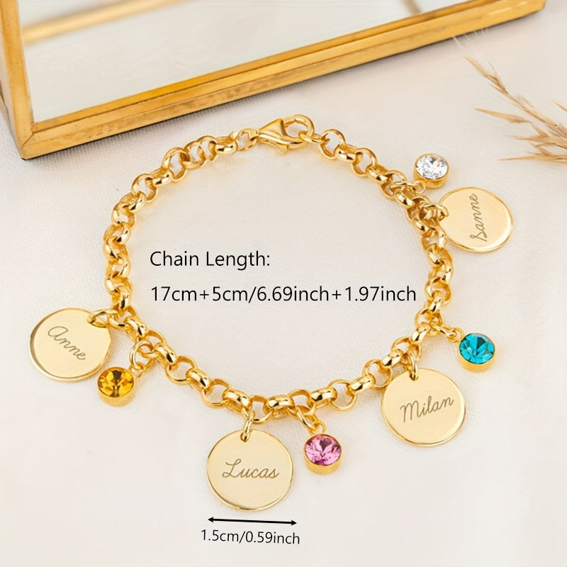 Family Love Charm Bracelet