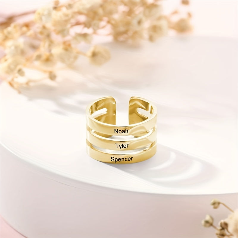 Stacked with Love Ring
