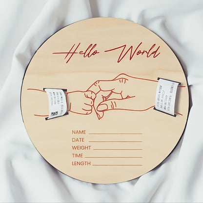 Birth Bracelet Commemorative Plate