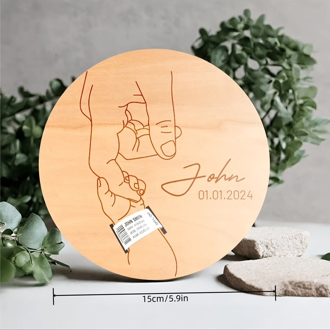 Birth Bracelet Commemorative Plate