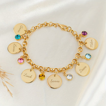 Family Love Charm Bracelet