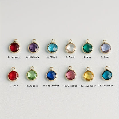 Gemstone Signature Birthstone Necklace