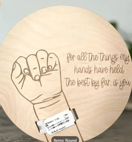 Birth Bracelet Commemorative Plate