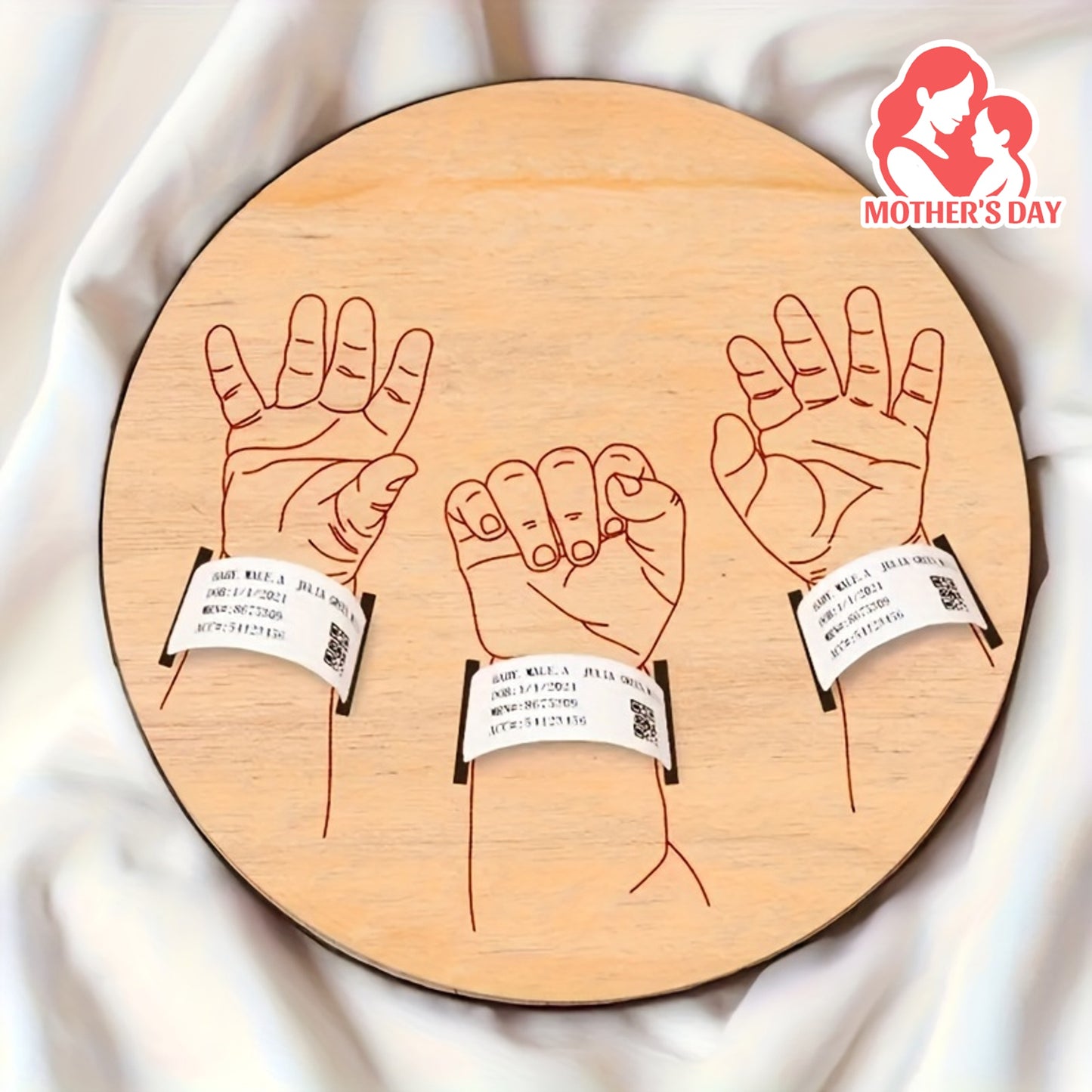 Birth Bracelet Commemorative Plate