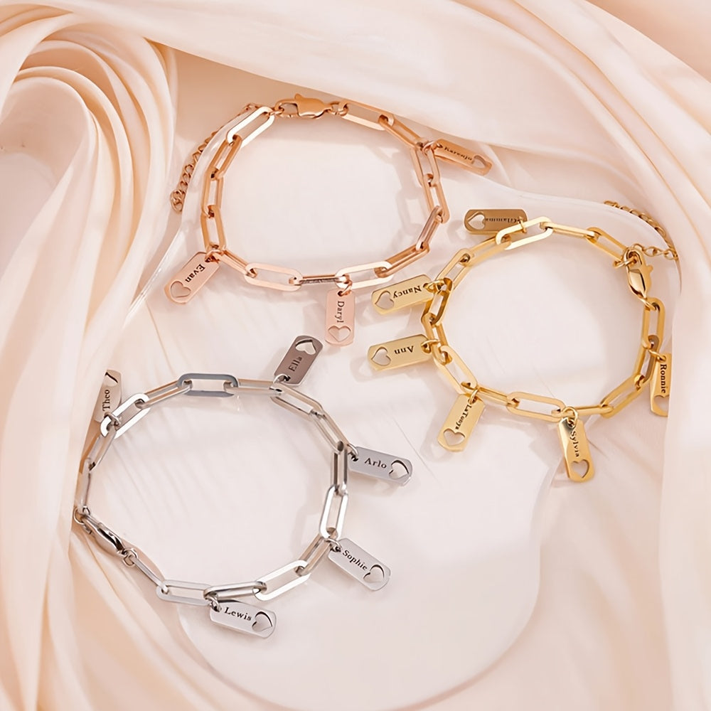 Family Tags Bracelet