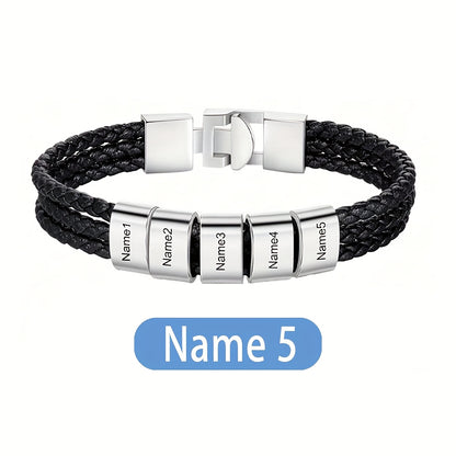 My People Braided Name Band