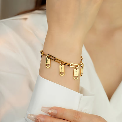 Family Tags Bracelet