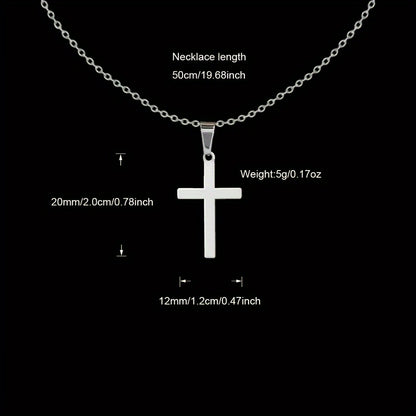 To My Man – Cross Necklace