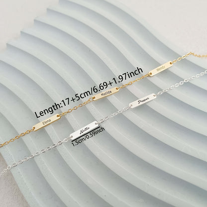 Forever Linked Name Bracelet