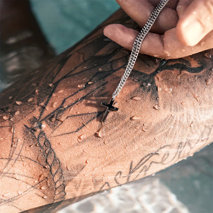 To My Man – Cross Necklace