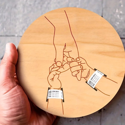 Birth Bracelet Commemorative Plate