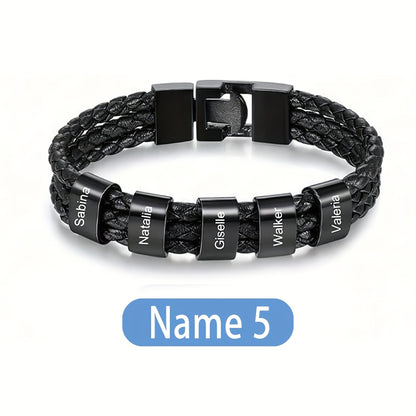 My People Braided Name Band