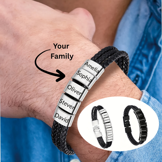 My People Braided Name Band