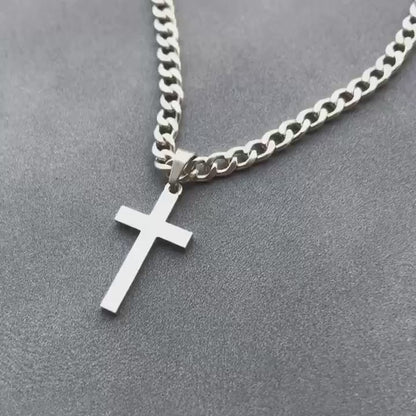 To My Man – Cross Necklace